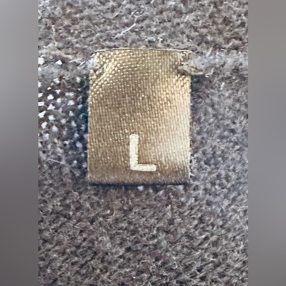 Iris Von Arnim Navy Cashmere Cardigan Duster Sz L Quiet Luxury Old Money Quality - Picture 15 of 16